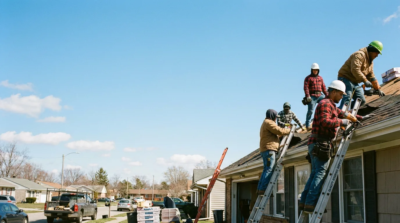 Roofing in Newton, IA near me